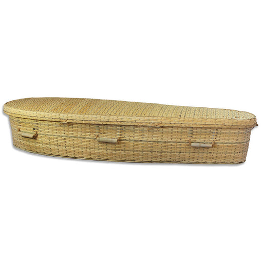 Biodegradable Woven Bamboo Casket