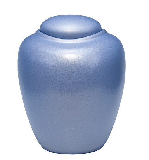 Sand & Gelatin Burial Urn - Aqua Blue