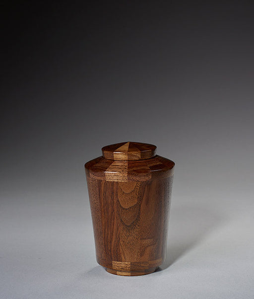 Keepsake Size - Walnut Cremation Urn