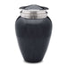 Blessing Brass Cremation Urn in Midnight Black - Adult