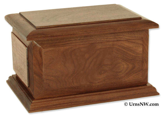 Boston II Cremation Urn - Walnut