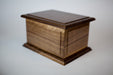 Boston II Companion Urn: Walnut wood
