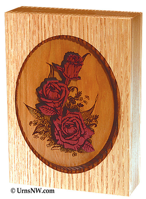 Rose Bouquet Dimensional Keepsake Urn