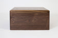 Boxwood Cremation Urn in Walnut - Front