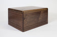 Companion Urn in Walnut - Reverse Angle