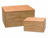 Boxwood Cremation Urn with Smaller Sharing Keepsake
