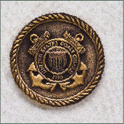 Coast Guard Military Urn Medallion