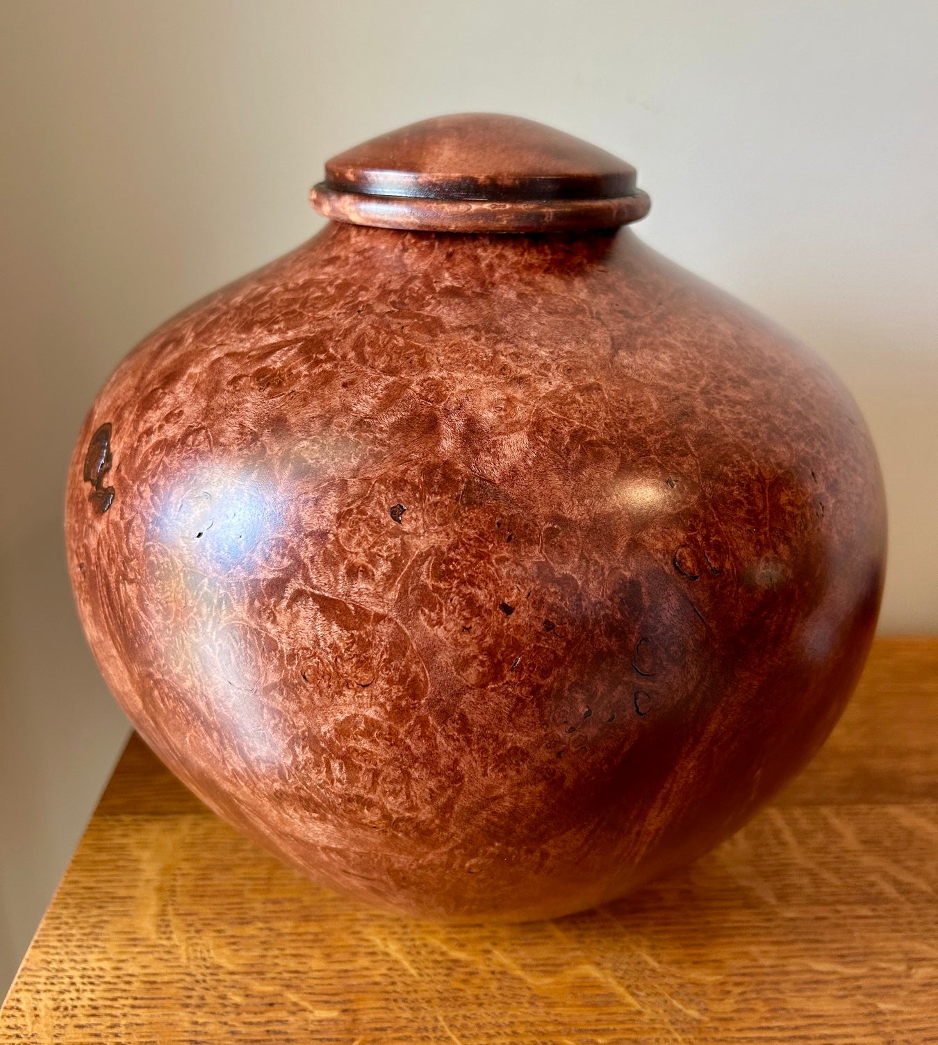 Wood Turned Urns
