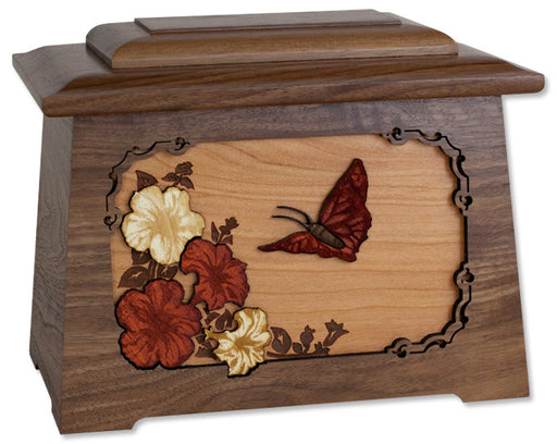 Butterfly Urn in Walnut