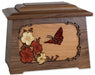 Butterfly Urn in Walnut