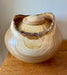 Catalpa Turned Urn with Natural Edge 79