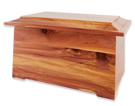 Cedar Wood Cremation Urn - Sonata