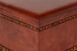 Cherry Wood Cremation Urn - Detail