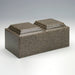 Classic Cultured Granite Companion Urn - Kodiak Brown