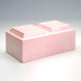 Classic Cultured Marble Companion Urn in Pink