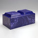 Classic Companion Cultured Marble Urn in Cobalt