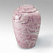 Grecian Cultured Marble Urn in Wild Rose