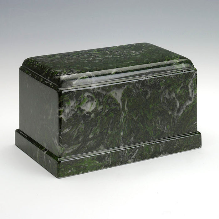 Olympus Cultured Marble Urn in Verde