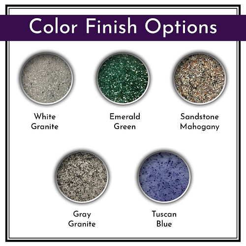 Vault Finish Color Options