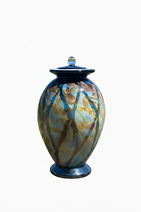 companion glass urn