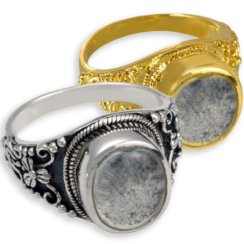 Antique Round Cremation Ring