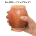 Dahlia - Pink Himalayan Salt Urn - Mini +