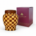 Dama - Patchwork Wood Urn with package