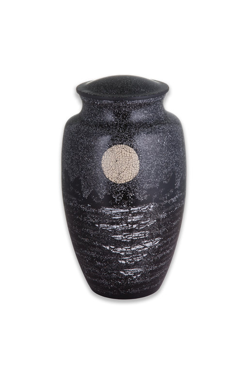 Eggshell Moon Inlay Urn Standard Size