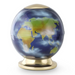 Earthly Sphere Copper Urn