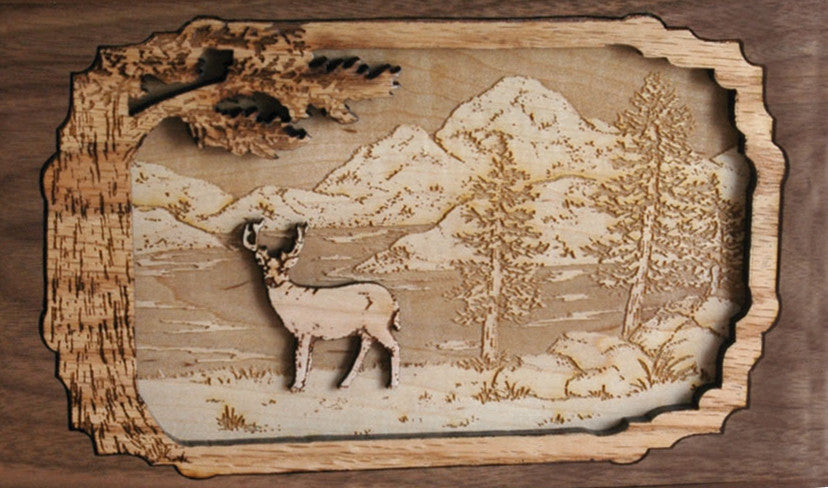 Companion Urn Scene: Elk