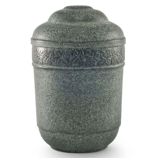 Embossed Ivy Steel Urn