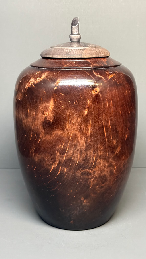 Eternity Birch Turned Urn 21
