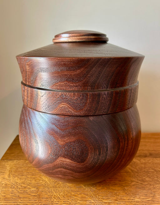 Extra Large Catalpa Turned Urn 86