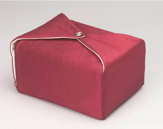 Silk Fabric Cremation Urn in Maroon | Silk Urns