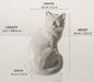 Size Dimensions Shown in the White