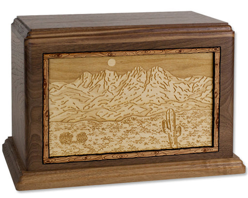 Four Peaks Arizona on Walnut urn