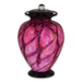 Amato Rose Hand Blown Glass Cremation Urn