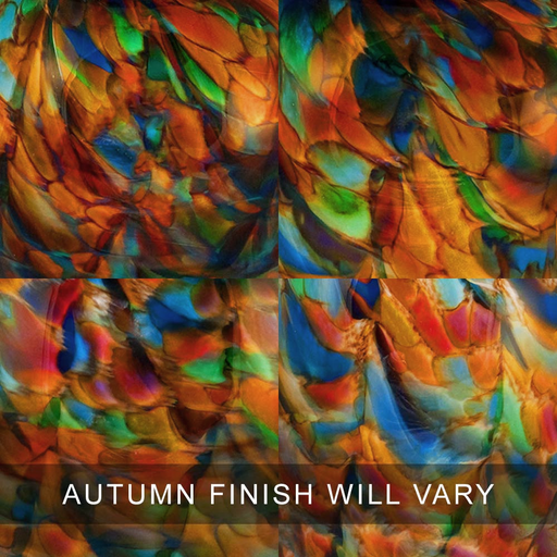 Autumn Finish Swatches - Glass Cremation Urns Are 100% Unique