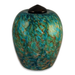 Classic Hand Blown Glass Urn - Aegean