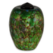 Classic Hand Blown Glass Urn - Forest