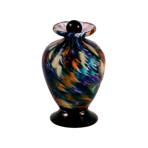 Amato Hand Blown Glass Keepsake Urn - Desert