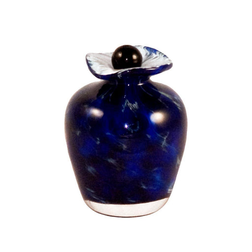 Bella Hand Blown Glass Keepsake Urn - Water