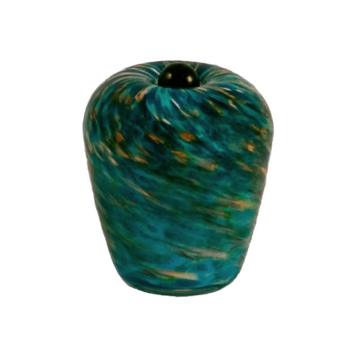 Classic Hand Blown Glass Keepsake Urn - Aegean