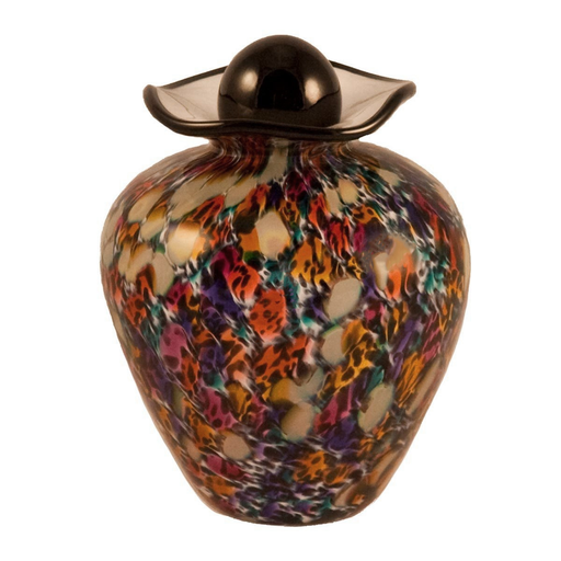 Bella Hand Blown Glass Pet Urn - Desert