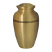 Golden Classic Brass Cremation Urn - Adult