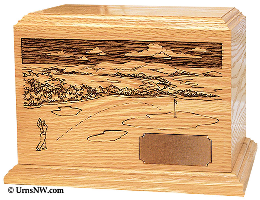 Golf Wood Cremation Urn