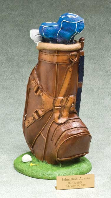 Golf Urn | Golfer Urn | Golf Bag Urn