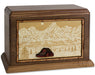 Grand Teton on Walnut urn