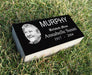 Personalized Granite Grave Marker - Oval Portrait
