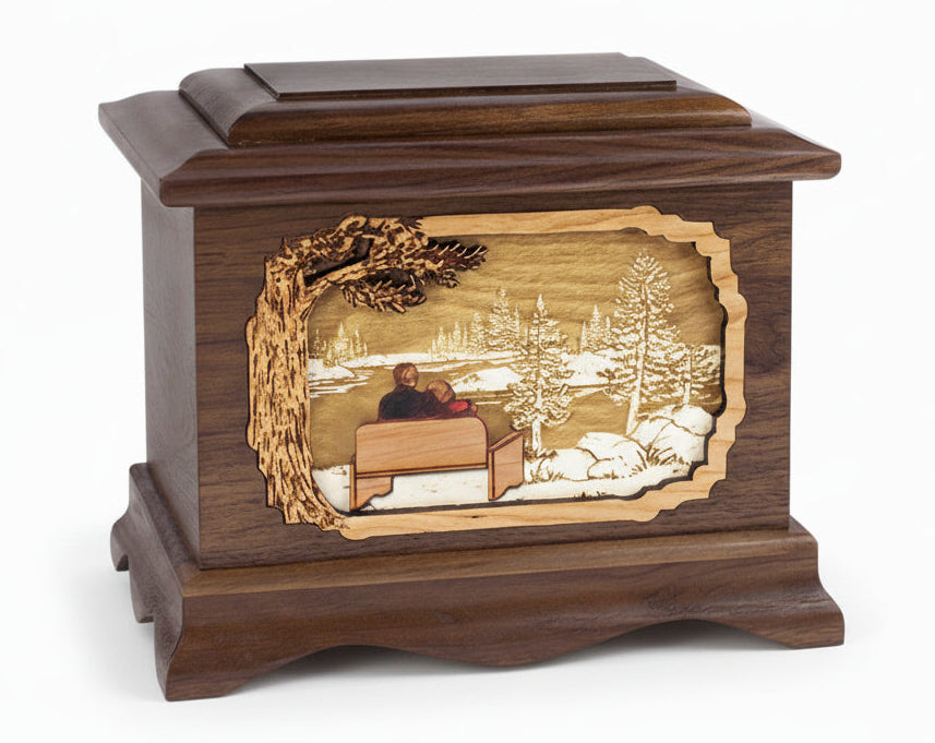 Great Lakes Cremation Urn - Soulmates (includes customization)